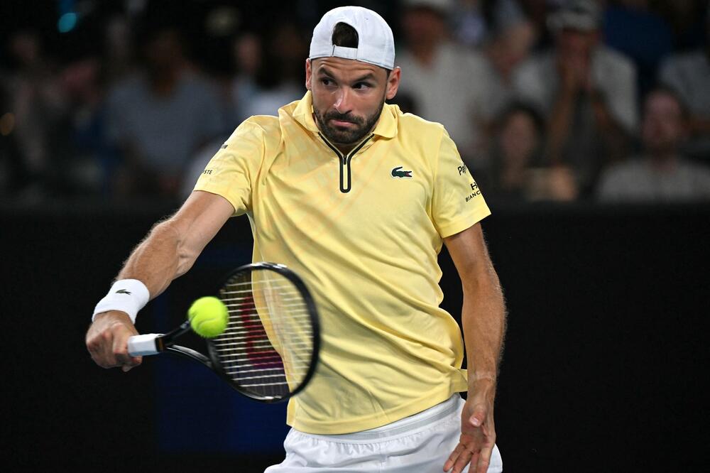 Dimitrov ponižen na Australijan openu!