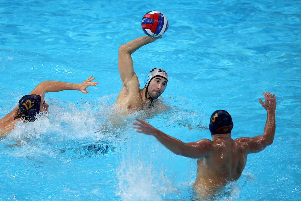 Detalj sa utakmice Srbije i Crne Gore na Evropskom prvenstvu u Beogradskoj areni