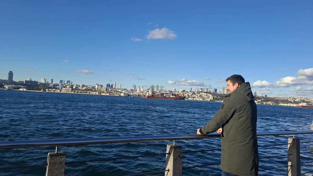 Prelep pogled na evropski deo Istanbula