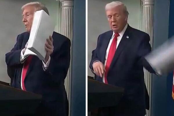 ZLOSUTNI ODGOVOR DIGAO SVET NA NOGE! Tramp doliva ulje na vatru koja već ključa, OVO JE TRENUTAK O KOM SVI BRUJE