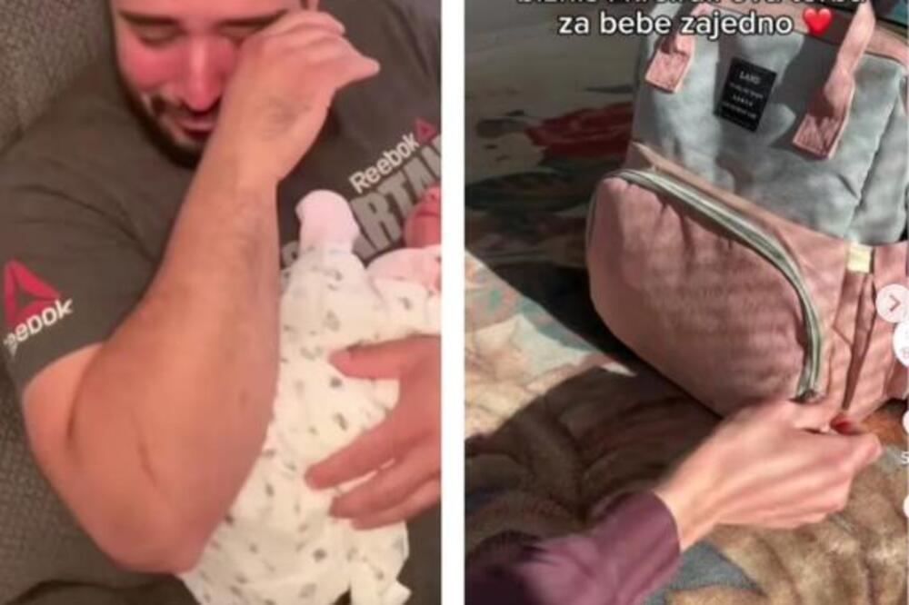 Priča o ocu i bebi koja je rastužila Srbiju dobila obrt! Emotivni video rasplakao sve, a sada je isplivala ISTINA