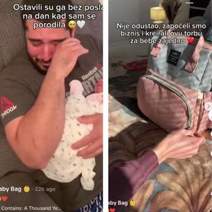 Priča o ocu i bebi koja je rastužila Srbiju dobila obrt! Emotivni video rasplakao sve, a sada je isplivala ISTINA