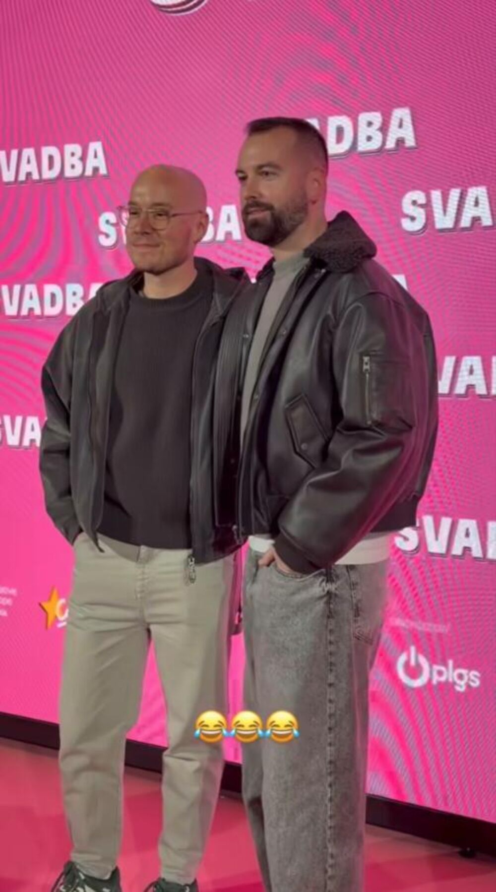 Marko i Bogoljub na premijeri filma