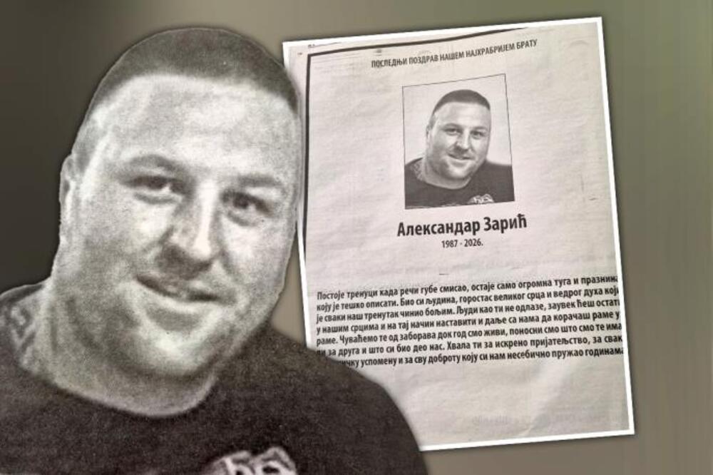 Umro Aleksandar Zarić