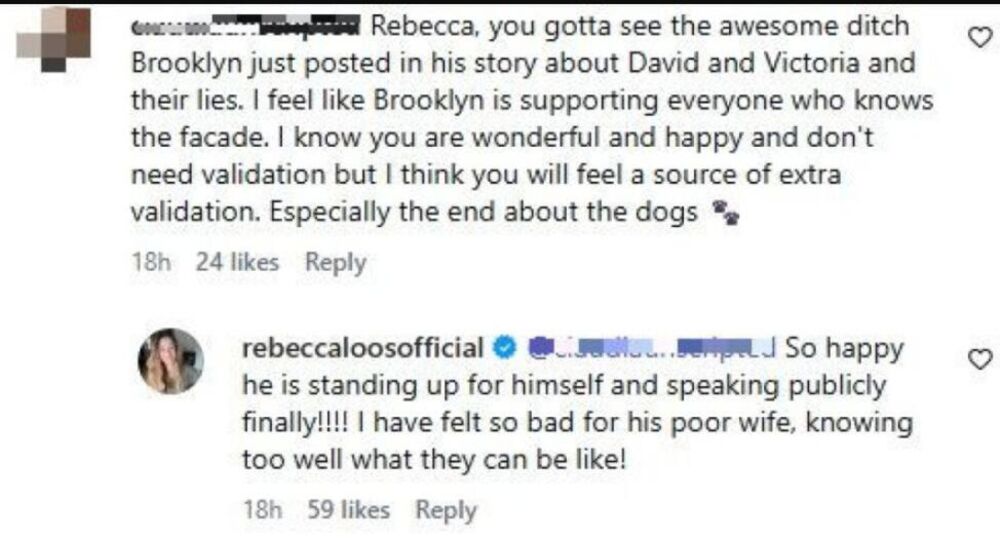 Rebeka ohrabrila Bruklina