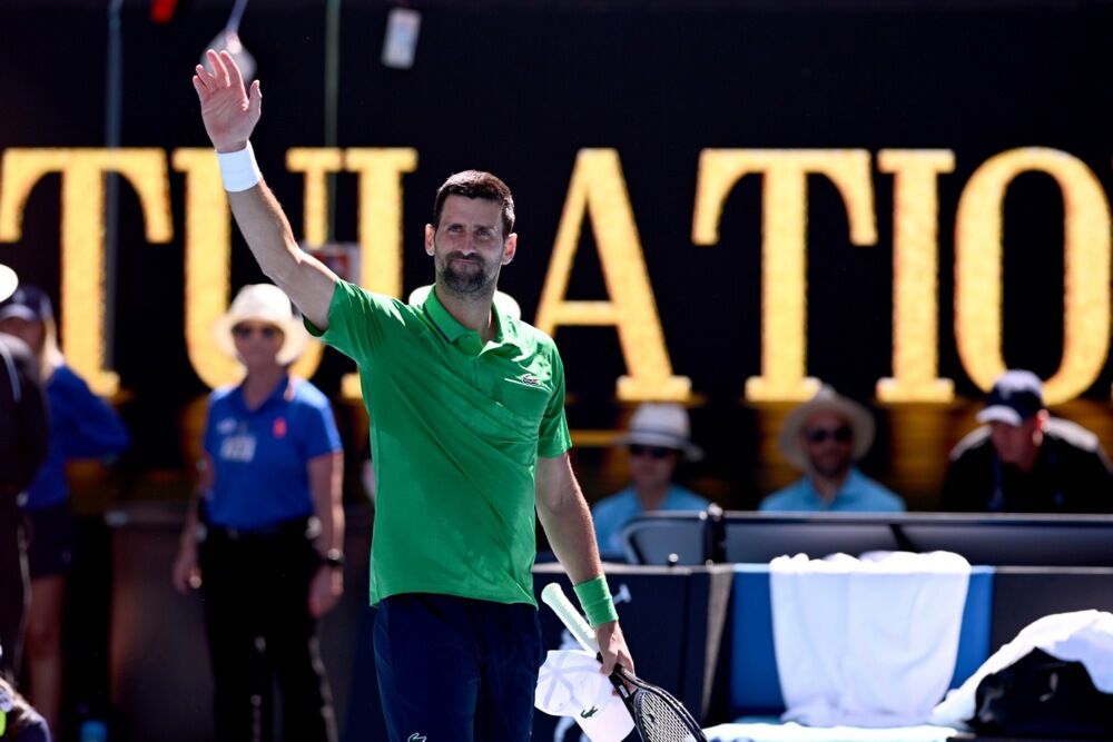 Novak Đoković na Australijan openu 2026.godine