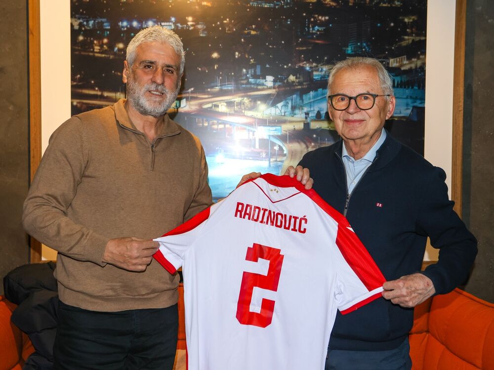 Duško Radinović i Svetozar Mijailović u Malmeu