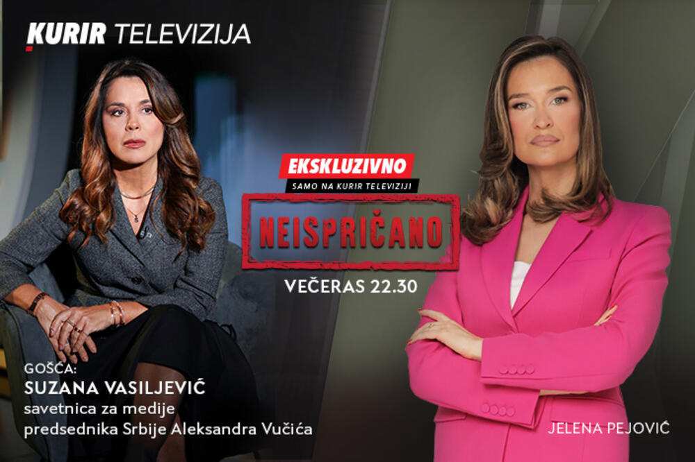 EKSKLUZIVNO: SAVETNICA ZA MEDIJE PREDSEDNIKA SRBIJE SUZANA VASILJEVIĆ U EMISIJI &ldquo;NEISPRIČANO&rdquo;, VEČERAS U 22.30
