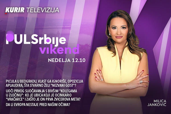 Picula u Beogradu, vlast ga ignoriše, šta stvarno želi nezvani gost - današnji Puls Srbije vikend, od 12.10