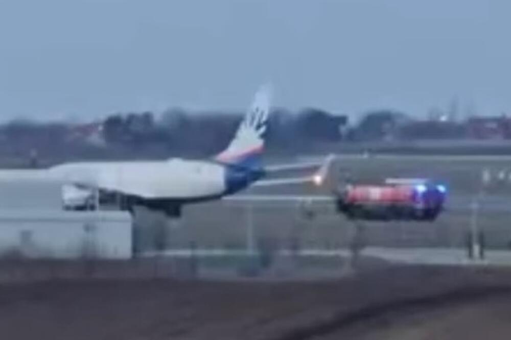 HAOS NA AERODROMU "NIKOLA TESLA": Avion iz Turske prinudno sleteo!