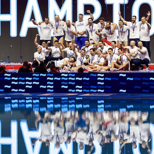 Srbija je šampion Evrope: Mandić davao golove, Glušac branio, Mađari razbijeni!