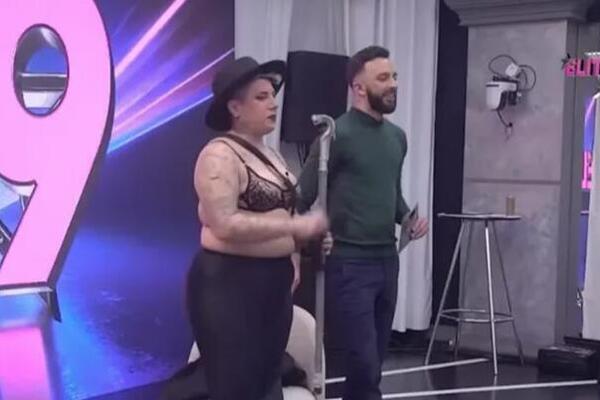 KO JE OVA MAČKA U BRUSU? Samo žene ODVODI U KREVET, a sad se pojavila POLUGOLA i pokazala umeće