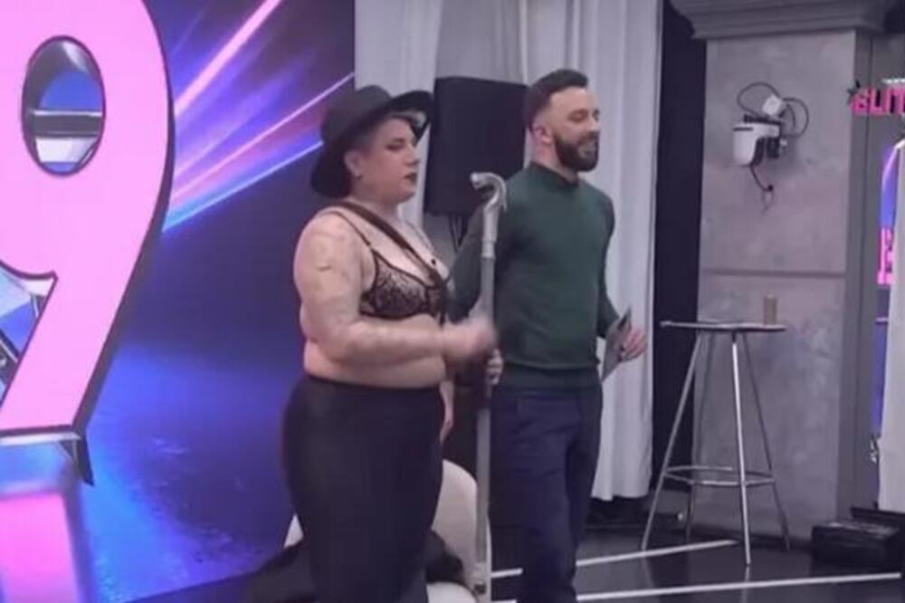 KO JE OVA MAČKA U BRUSU? Samo žene ODVODI U KREVET, a sad se pojavila POLUGOLA i pokazala umeće