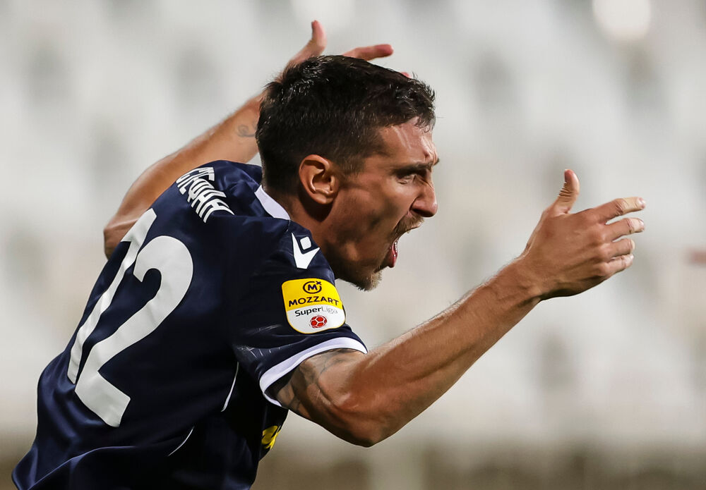 Stefan Šćepović u dresu OFK Beograda