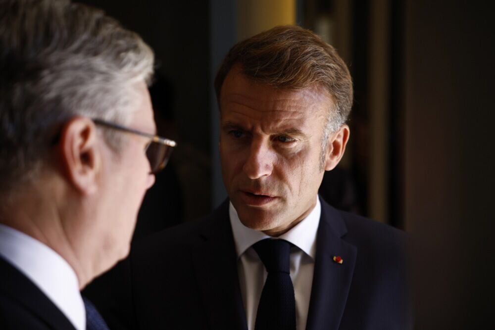 Kir Starmer, Emanuel Makron