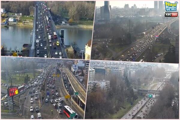 Evo kakvo je trenutno stanje u saobraćaju u Beogradu: Tri tačke su ključne, pazite ako prolazite ovuda