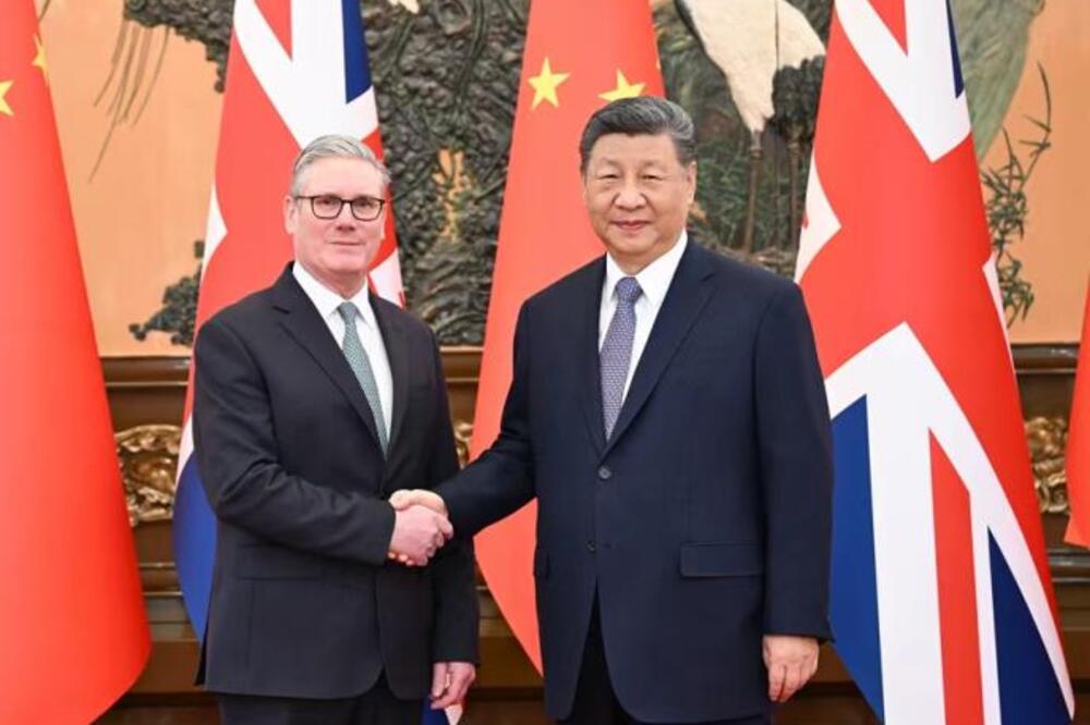 Si Đinping se sastao sa britanskim premijerom Kirom Starmerom