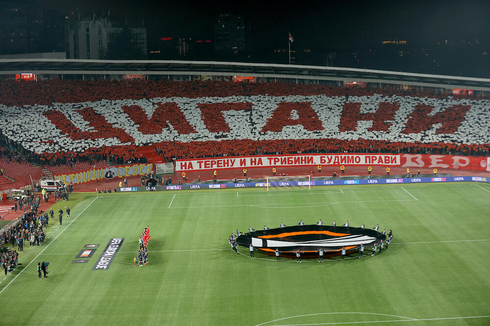 Zanimljiva koreografija Delija na utakmici protiv Selte! (VIDEO)