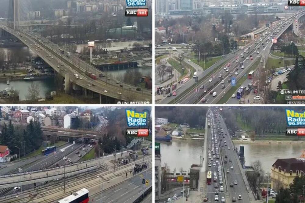 Evo da li je kolaps i danas na ulicama prestonice: Nije se očekivao ovakav prizor u Beogradu, pogledajte samo