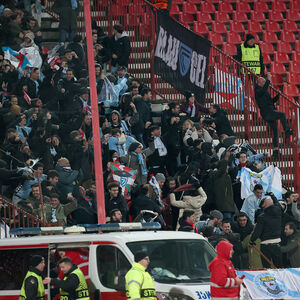 FOTO UBOD: Zvezda se zahvalila navijačima Selte na posebnom transparentu