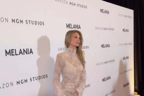 PROVIDNA HALJINA I NEVIDLJIVI VEŠ SRPKNJE ZASENILI I MELANIJU TRAMP! Maja se okrenula OTPOZADI i vilice popadale