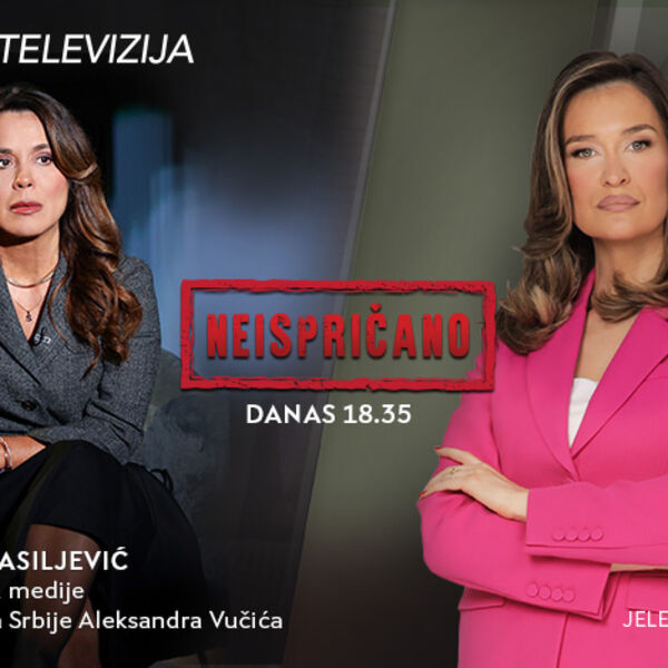 SAVETNICA ZA MEDIJE PREDSEDNIKA SRBIJE SUZANA VASILJEVIĆ U EMISIJI &ldquo;NEISPRIČANO&rdquo;, DANAS U 18.35