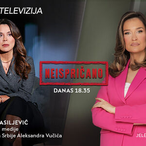SAVETNICA ZA MEDIJE PREDSEDNIKA SRBIJE SUZANA VASILJEVIĆ U EMISIJI &ldquo;NEISPRIČANO&rdquo;, DANAS U 18.35