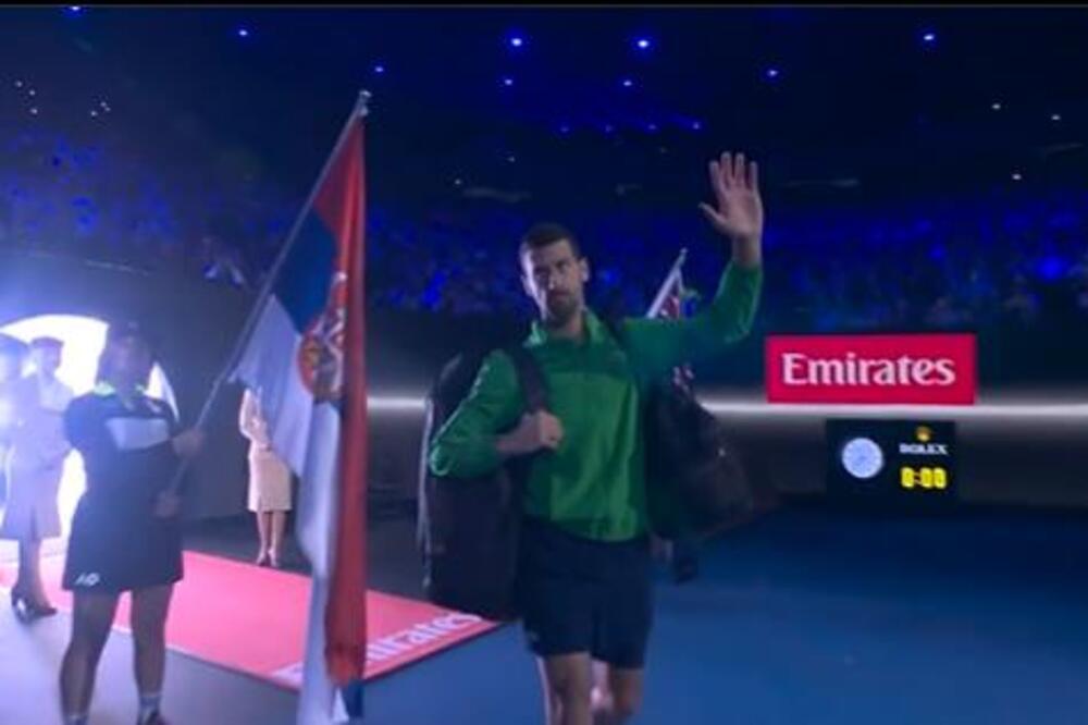 Ovacije za GOAT-a: Ovako je dočekan Novak Đoković na Rod Lejver areni (VIDEO)