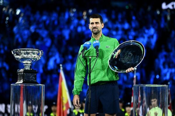 Novak Đoković napredovao na ATP listi i pored poraza u finalu Australijan opena (Foto)