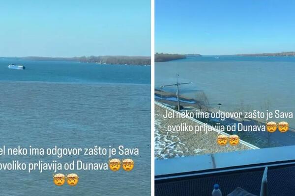 Pojavila se uznemirujuća fotografija Dunava i Save na mrežama! Srbi u šoku gledaju u ovaj detalj, evo o čemu je reč
