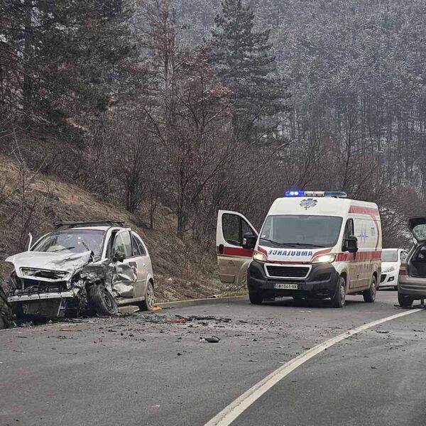 Teška nezgoda u klisuri reke Despotovice: Direktan sudar dva automobila, Hitna pomoć na licu mesta, ima povređenih?
