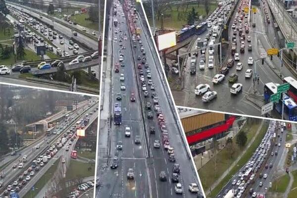 OVE 3 DEONICE IZBEGAVAJTE OVOG JUTRA! Vozila jedva da se kreću - VOZAČI, NEMA NI NAPRED NI NAZAD (FOTO)