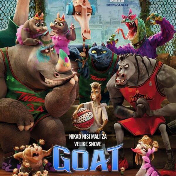 ANIMIRANI HIT ZA CELU PORODICU - GOAT: UKUS POBEDE STIŽE U SRPSKE BIOSKOPE 12. FEBRUARA