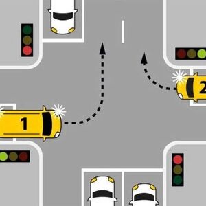 99 odsto Srba ovo ne zna, voze po Beogradu kao muve bez glave: 2 vozila skreću u ulicu na raskrsnici, ko sme prvi?