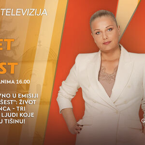 EKSKLUZIVNO U EMISIJI "NI PET NI ŠEST": ŽIVOT BEZ OSLONCA - TRI ISPOVESTI LJUDI KOJE PREKIDAJU TIŠINU - od 16.00