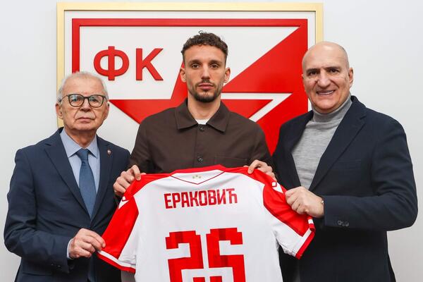 Eraković zadužio dres sa brojem 25: On je najviše uticao da se vratim, a uželeo sam se i njih!