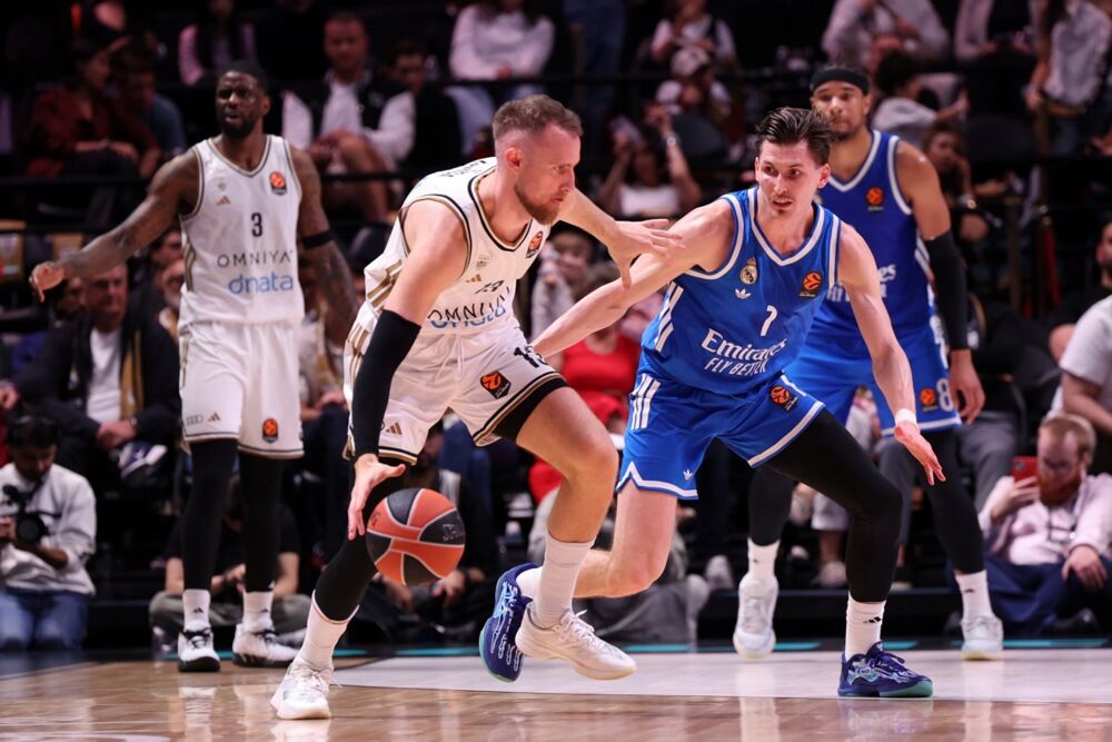 Džanan Musa na utakmici Dubaija i Real Madrida u sezoni 2025/26 Evrolige