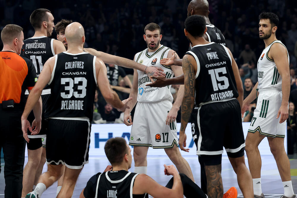 Skandalozno ponašanje igrača Panatinaikosa! Arijan Lakić udaren dva puta - palo i isključenje!