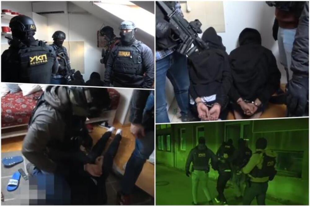 EVO KAKO SU POHAPŠENI OSUMNJIČENI ZA BACANJE BOMBE NA LOKAL NA NOVOM BEOGRADU: "Policija, lezi dole!" (VIDEO)