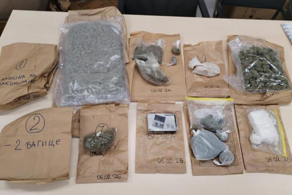 VELIKA ZAPLENA NARKOTIKA U NIŠU: Policija razotkrila dilersku šemu, uhapšene 3 osobe! (FOTO)