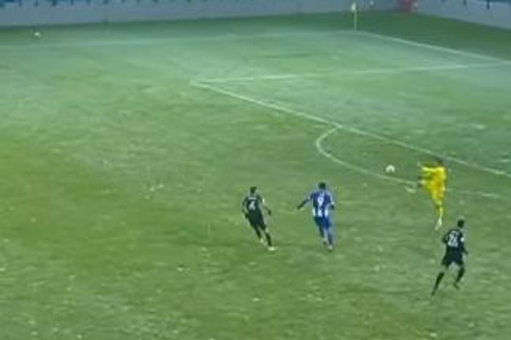 Kao da je početnik: Kakav kiks Stojkovića na debiju za Čukarički, poklonio gol OFK Beogradu (VIDEO)