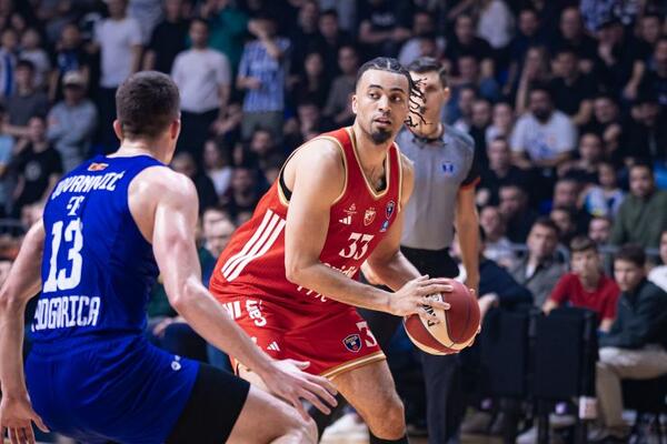 Crvena zvezda na 2:0 protiv Budućnosti! Beograđani utišali Podgoricu (Foto)