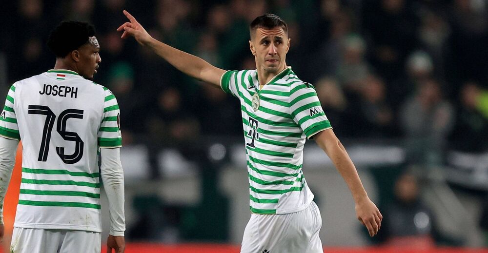 Aleksandar Pešić u dresu Ferencvaroša