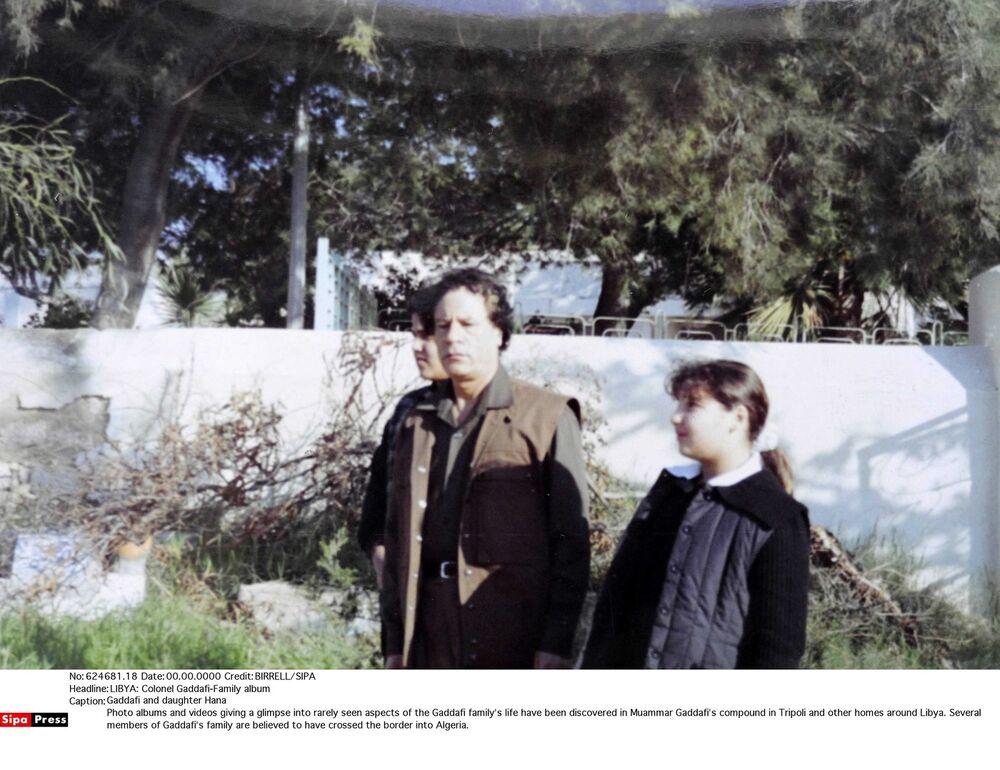 Hana i Moamer Gadafi 