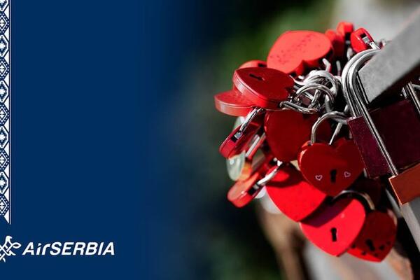 Velika akcija Er Srbije za Dan zaljubljenih, ponuda važi za 20 vrhunskih destinacija: 50 odsto popusta na karte!