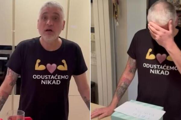 Čeda Jovanović u suzama, razbio se na komade pred Acom Kosom: Guši se, i ne može da dođe sebi, isplivao snimak!