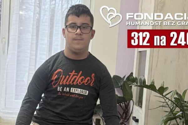 Ivan ima cerebralnu paralizu, vezan je za invalidska kolica: Udružimo se i pomozimo mu da stane na noge (FOTO)
