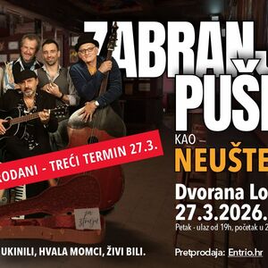 Zabranjeno pušenje kao Neuštekani zbog velikog interesovanja i treći put u Splitu