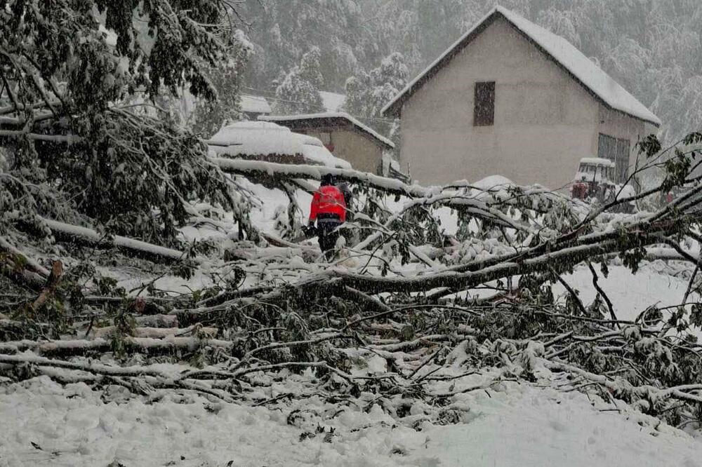 Stigla struja u skoro sve domove u ovom delu Srbije: Snežne padavine napravile haos
