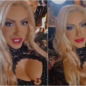 PUCA DEKOLTE! Tea u provokativnom izdanju, svi gledaju u njene obline!